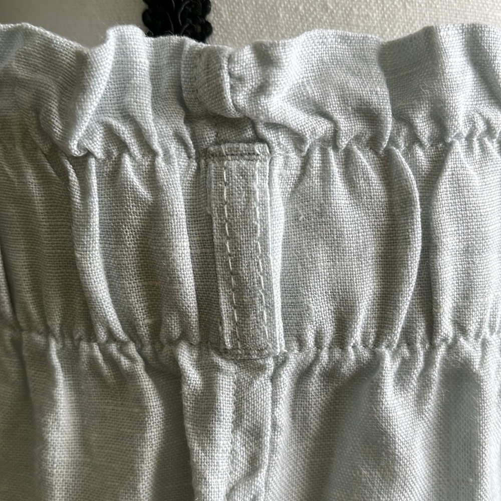 Saks 5th Ave - Linen Pants in Pale Blue - Small - Picture 3 of 7